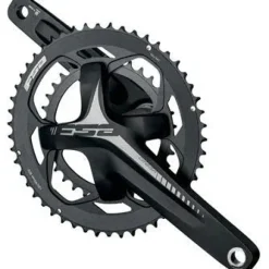 FSA Omega AGX Crankset - 170mm 10/11-Speed 30/46T 120/90mm BCD 386 EVO Spindle Interface BLK