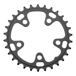 FSA Pro Road Triple Chainring - 30t 74BCD Steel N-10 Black
