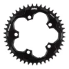 FSA Super Road Megatooth Chainring - 44t 110mm BCD 5-Bolt Aluminum For 1x11-Speed BLK