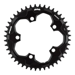 FSA Super Road Megatooth Chainring - 44t 110mm BCD 5-Bolt Aluminum For 1x11-Speed BLK