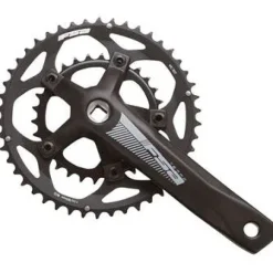 FSA Tempo Crankset - 165mm 10/11-Speed 46/30t JIS Spindle Interface BLK