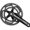 FSA Vero Compact Bicycle Crankset - 170mm, 9-Speed, 50/34t, 110 BCD, Square Taper JIS Spindle Interface