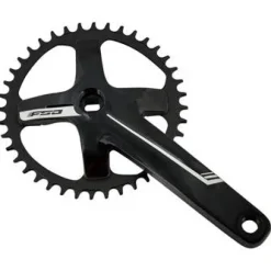 FSA Vero Pro 1x Bicycle Crankset - 170mm, 11-Speed, 42t, 120 BCD, JIS Spindle Interface, V17