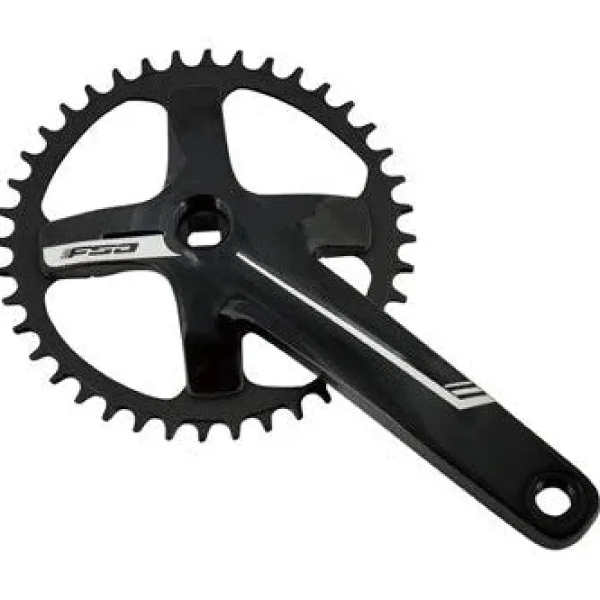 FSA Vero Pro 1x Bicycle Crankset - 170mm, 11-Speed, 42t, 120 BCD, JIS Spindle Interface, V17