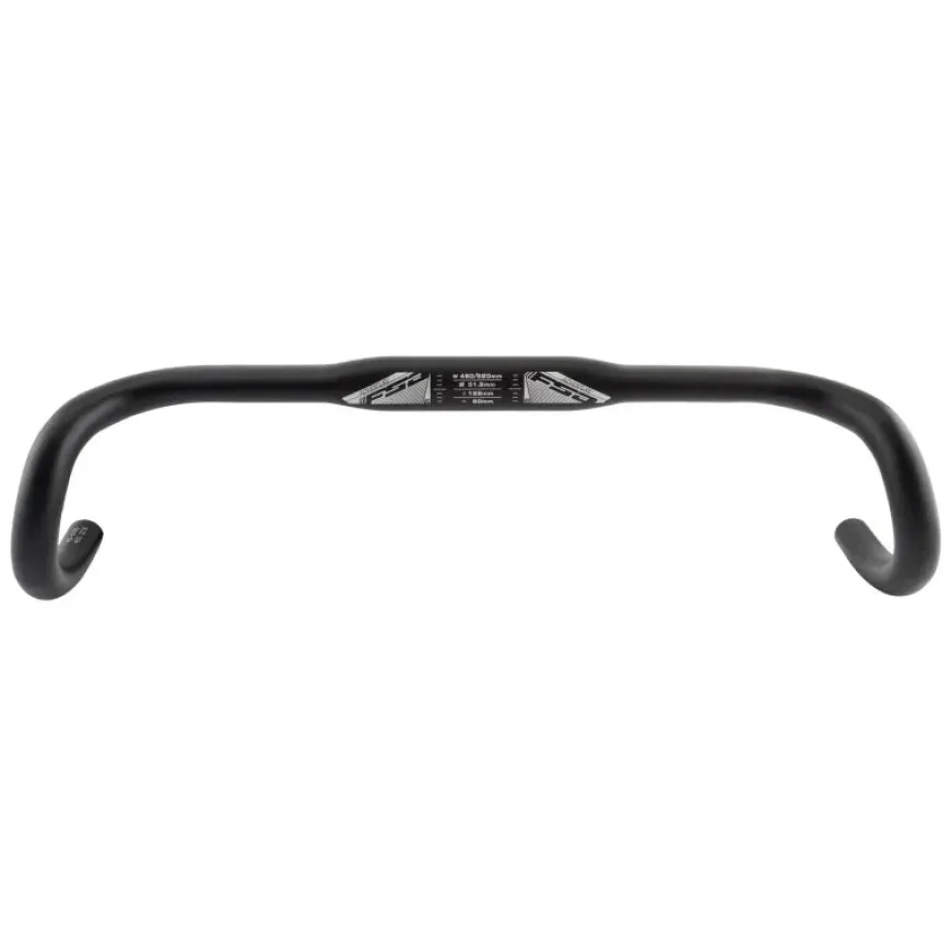 FSA NS Adventure Drop Handlebar - Aluminum 31.8mm 46cm Black