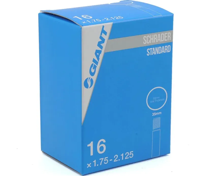Giant 16" Schrader Valve Kids Bike Tube