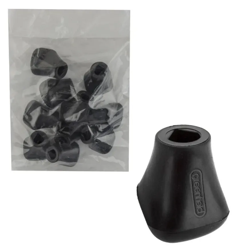 Greenfield Kickstand Rubber Foot Bag of 10
