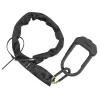 Hiplok E-DX Chain and U-Lock w/ Z Lok Black