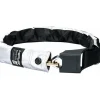 Hiplok Original Superbright Wearable Hardened Steel Bike Chain Lock: 10mm, White Reflective