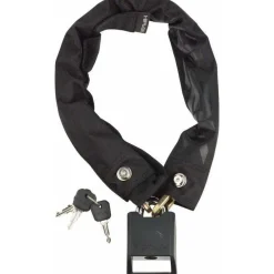 Hiplok Original Wearable Hardened Steel Bike Chain Lock: 12mm, Black