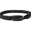 Hiplok Spin Wearable Combination Bike Chain Lock: All Black