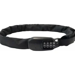 Hiplok Spin Wearable Combination Bike Chain Lock: All Black