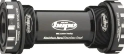Hope BSA Threaded Bottom Bracket - 68/73 For 24mm Spindle Stainless Black