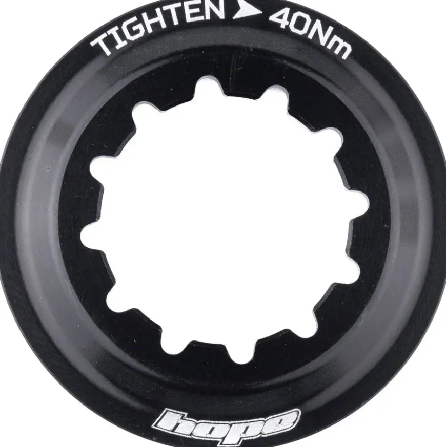 Hope Center Lock Disc Lockring - Black