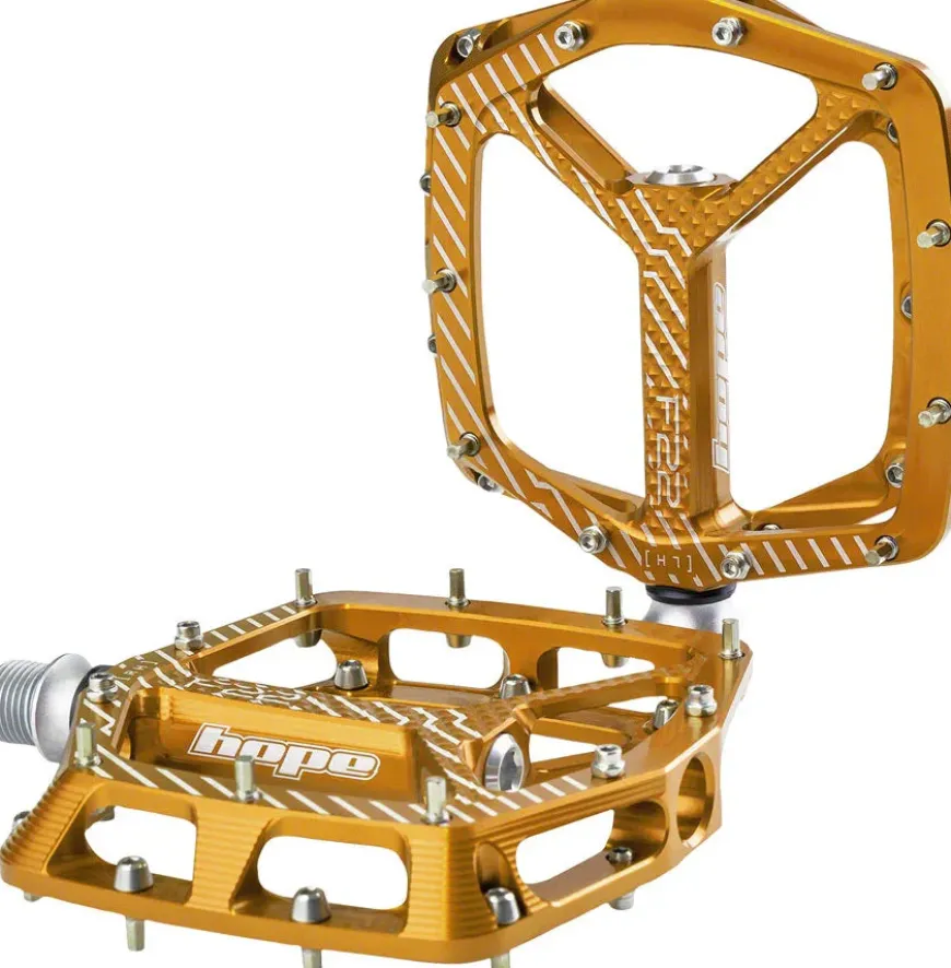 Hope F22 Pedals - Platform Aluminum 9/16"
