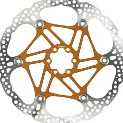 Hope Floating Disc Brake Rotor - 220mm 6-Bolt Orange