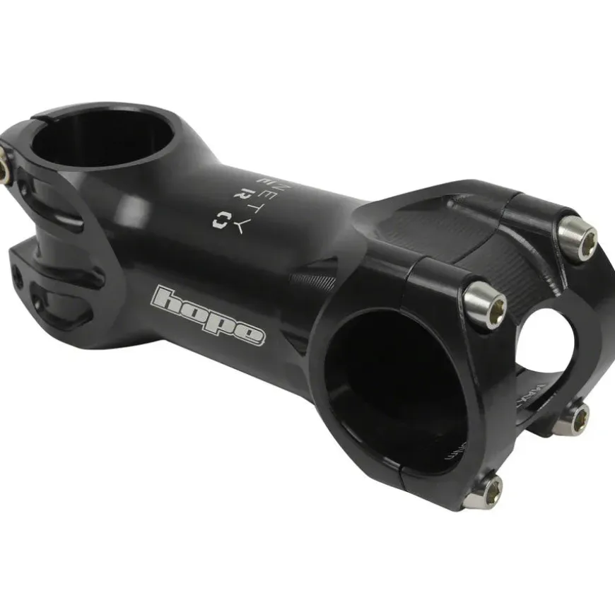 Hope Hope XC Bike Stem - 31.8 Clamp, +/-0, 1 1/8", Black