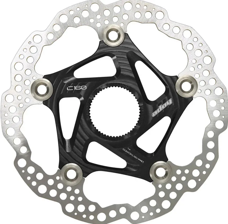 Hope MTB Floating Centre-Lock Disc Brake Rotor - 200mm Center-Lock Black