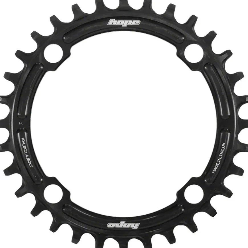 Hope Retainer Chainring - 36t 104 BCD R22 Black