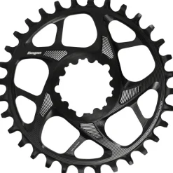 Hope Spiderless Retainer Chainring - 34t SRAM Direct Mount 3mm Offset R22 BLK