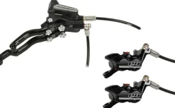 Hope Tech 3 E4 Duo Disc Brake Lever - Right Hand Front Rear Hydraulic Post Mount BLK