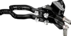 Hope Tech 3 V4 Duo Disc Brake Lever - Right Hand Front Rear Hydraulic Post Mount BLK