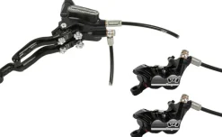 Hope Tech 3 V4 Duo Disc Brake Lever - Right Hand Front Rear Hydraulic Post Mount BLK