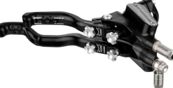 Hope Tech 3 X2 Duo Disc Brake Lever - Right Hand Front Rear Hydraulic Post Mount BLK