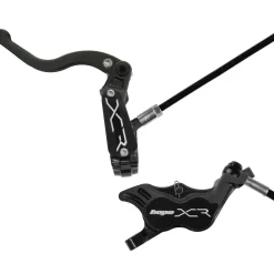 Hope XCR Pro E4 Disc Brake and Lever Set - Front Hydraulic Post Mount Black