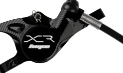 Hope XCR Pro X2 Disc Brake and Lever Set - Front Hydraulic Post Mount Black