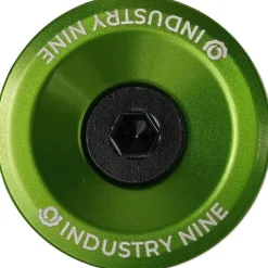 Industry Nine Ultra Light Aluminum Top Cap Lime