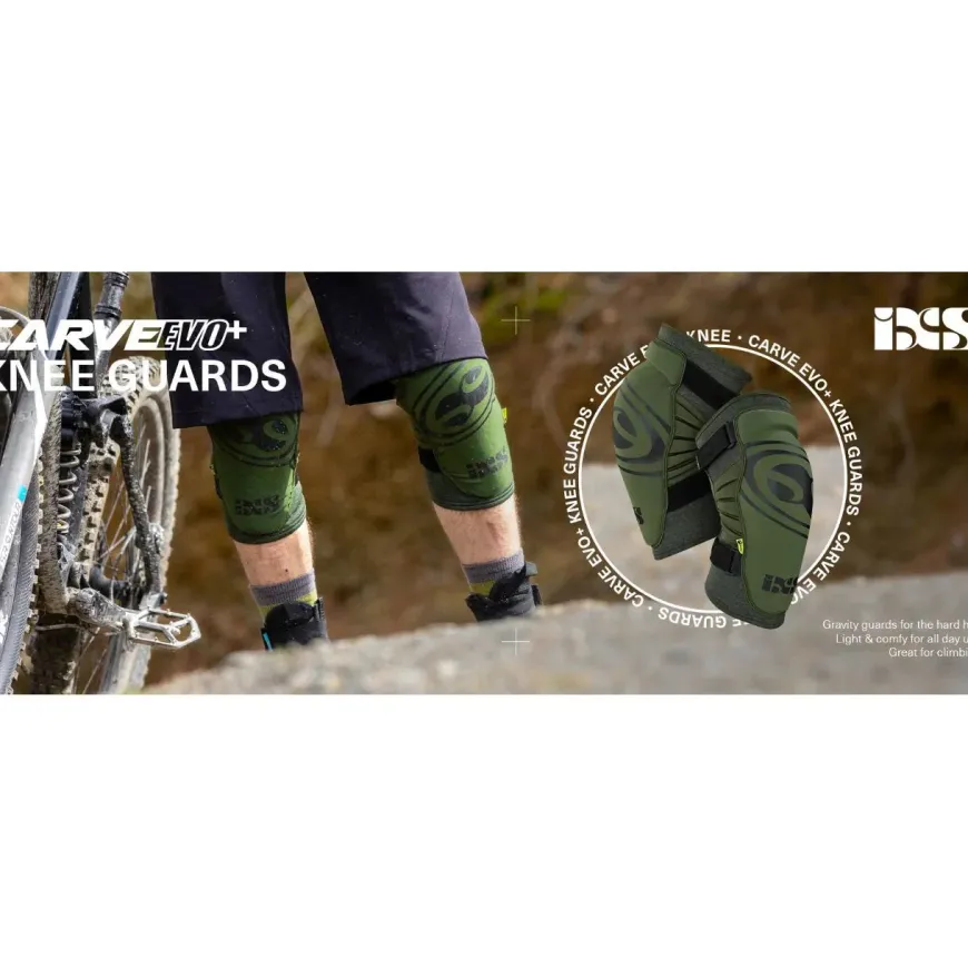 iXS Carve EVO+ Knee Guards