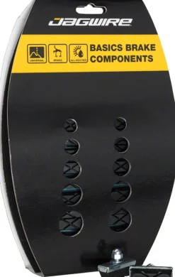 Jagwire Basics X-Caliper Brake Pads Threaded Black Card of 20 Pairs