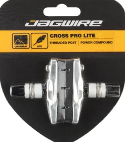 Jagwire Cross Pro Brake Pads Threaded Post Silver