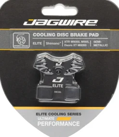 Jagwire Elite Cooling Disc Brake Pad fits Shimano M9000 M9020 M985 M8000 M785 M7000 M666 M675 M615 S700 R785 RS785