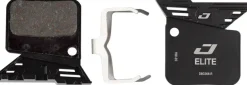 Jagwire Elite Cooling Disc Brake Pad - Semi-Metallic Aluminum Backed Fits SRAM Red 22 B1 Force 22 A1 Rival 22 A1 Apex 1 A1