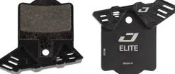 Jagwire Elite Cooling Disc Brake Pad - Semi-Metallic Aluminum Backed Fits Magura MT8 MT4 MT Trail Rear