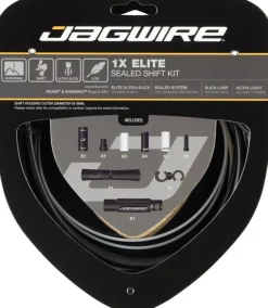 Jagwire Elite Sealed Shift Cable Kit - SRAM/Shimano Polished Ultra-Slick Cables