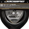 Jagwire Elite Sealed Shift Cable Kit - SRAM/Shimano Ultra-Slick Uncoated Cables BLK