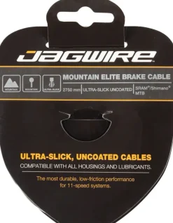 Jagwire Elite Ultra-Slick Brake Cable Stainless 1.5 x 2750mm SRAM/Shimano Mountain
