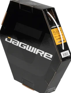 Jagwire 5mm Sport Brake Housing with Slick-Lube Liner 50M File Box White