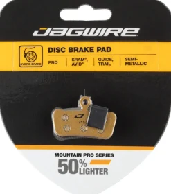 Jagwire Mountain Pro Alloy Backed Semi-Metallic Disc Brake Pads SRAM Guide RSC RS R Avid Trail