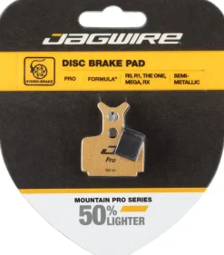 Jagwire Mountain Pro Alloy Backed Semi-Metallic Disc Brake Pads Formula T1 R1 RX MEGA RO