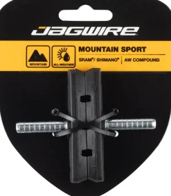Jagwire Mountain Sport Brake Pads Smooth Post 70mm Pad Black