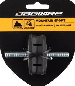 Jagwire Mountain Sport Brake Pads Smooth Post 53mm Pad Black