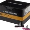 Jagwire Mountain Sport Brake Pads Threaded Post Box of 25 Pair Pink