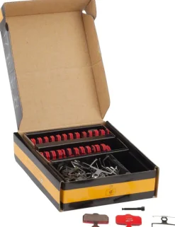 Jagwire Mountain Sport Semi-Metallic Disc Brake Pads Avid Elixir R CR1 3 5 7 9 X0 XX Box of 25 Pairs