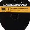 Jagwire Pro Brake Cable 1.5x2000mm Pro Polished Slick Stainless SRAM/Shimano Road