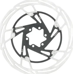 Jagwire Pro LR2 Disc Brake Rotor - 140mm 6-Bolt Silver/Black