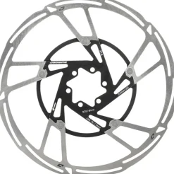 Jagwire Pro LR2 Disc Brake Rotor - 220mm 6-Bolt Silver/Black